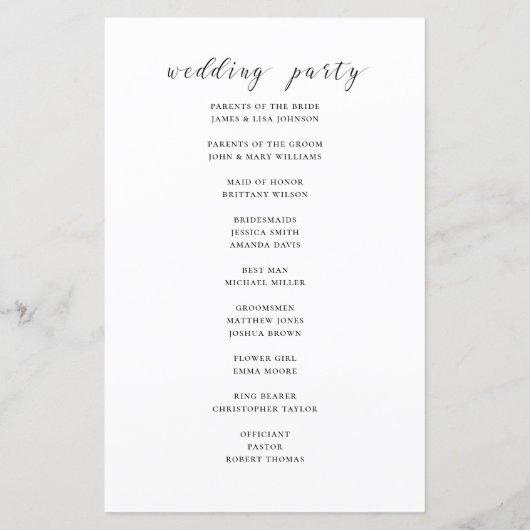 Het zwarte en witte kalligrafiemprogramma van de b (Achterkant)