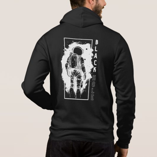 Het zwarte gat hoodie (Achterkant)