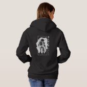 Het zwarte gat hoodie (Achterkant volledig)
