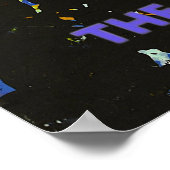 Het Zwarte Gat - Poster Papier ( halfglanzend ) (Hoek)