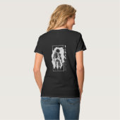 Het zwarte gat t-shirt (Achterkant volledig)