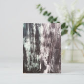 Het zwarte Geweven Briefkaart van het Canvas (Staand voorkant)