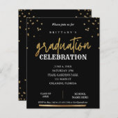 Het zwarte gouden Afstuderen van het manuscript va (Voorkant / Achterkant)