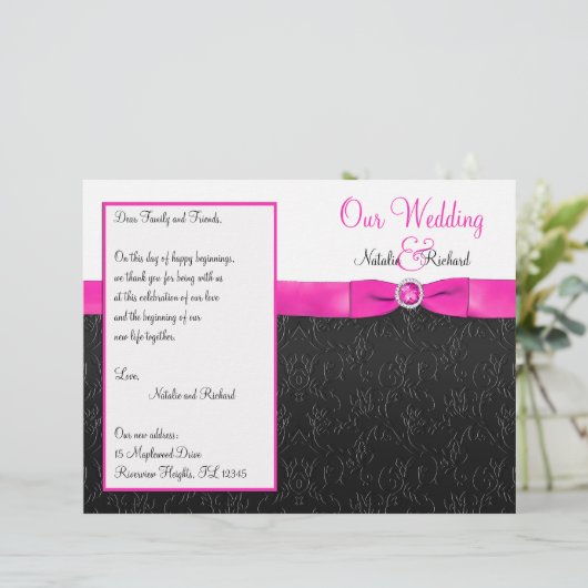 Het zwarte, Hete Roze, en Witte Programma van de W (Staand voorkant)