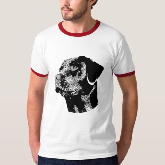 HET ZWARTE LAB T-SHIRT (Voorkant)