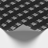 het zwarte leven is een vuist op de protestkracht cadeaupapier (Hoek)