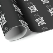 het zwarte leven is een vuist op de protestkracht cadeaupapier (Rol Hoek)