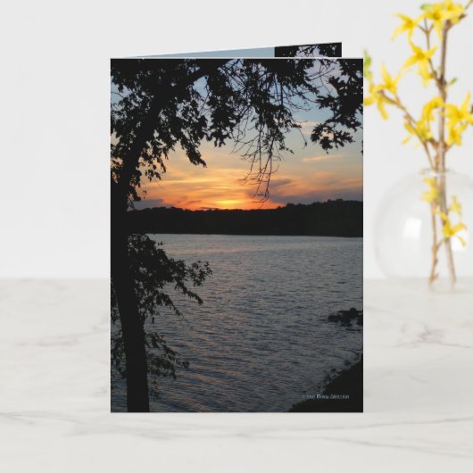 Het zwarte Lijst van het Blad Kaart (Gele Bloem)