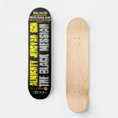 HET ZWARTE MESSIAH JMT-skateboard, 7¾-inch deck Persoonlijk Skateboard (Voorkant)