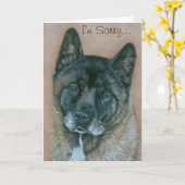 het zwarte onder ogen gezien Japanse portret van Kaart (Gele Bloem)