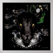 Het zwarte panter poster (Voorkant)