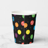 Het zwarte patroon van de Big Bang Theory Papieren Bekers (Rechts)