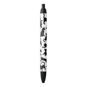 Het zwarte Patroon van de Kat Inkt Pen
