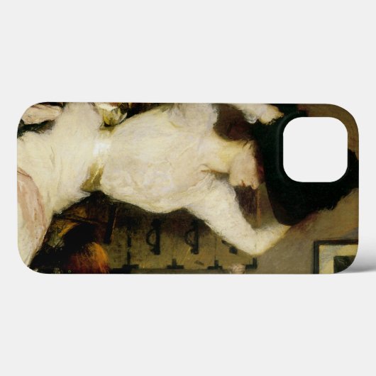 Het zwarte Pet Case-Mate iPhone Case (Achterkant (horizontaal))