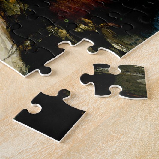 Het zwarte Pet Legpuzzel (Zijkant)