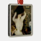 Het zwarte Pet Metalen Ornament (Rechts)