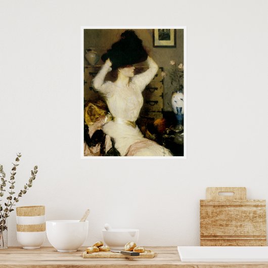 Het zwarte Pet Poster (Keuken)