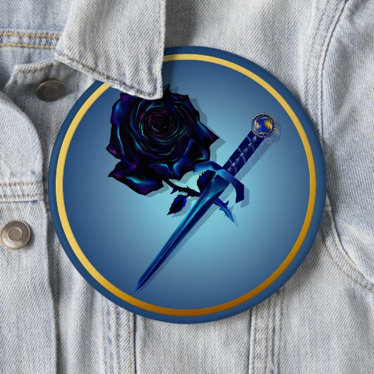 Het zwarte Roos en de Dagger Button (In situ)