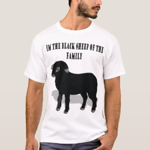 Het zwarte schaap van de familie t-shirt