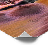 Het zwarte Stallion... fantasie afbeelding... Poster (Hoek)