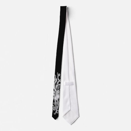 Het zwarte Stropdas okt8pus (Achterkant)