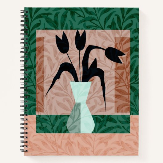 Het zwarte tulpenNotitieboek Notitieboek (Voorkant)