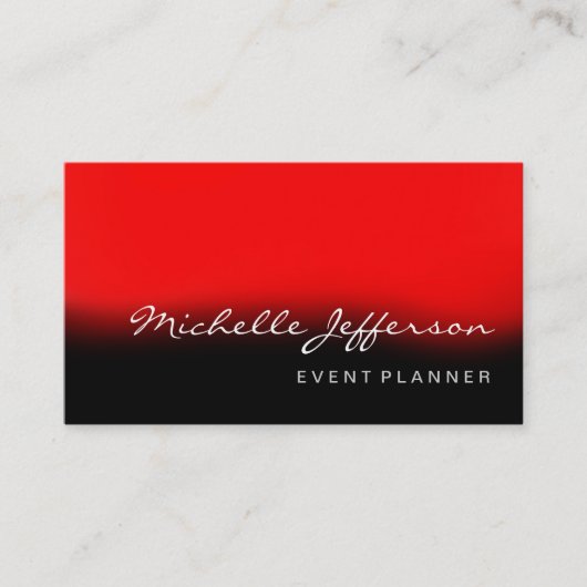 Het zwarte Visitekaartje van het Manuscript van de (Voorkant)