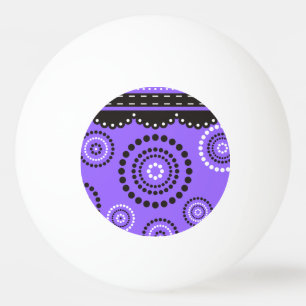 Het zwarte wit van ARTdeco van de slinger + uw Pingpongbal