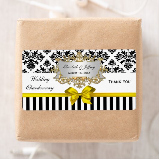 Het zwarte Witte Etiket van de Wijn van de Partij (Insitu)