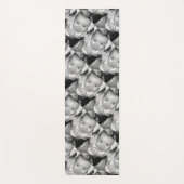 Het zwarte witte fotopatroon aanpassen yogamat (Voorkant)