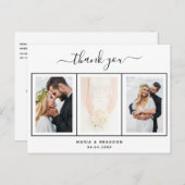 Het zwarte witte manuscript van de foto van het hu briefkaart (Voorkant / Achterkant)