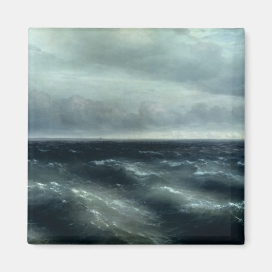 Het zwarte Zee, 1881 Magneet (Voorkant)