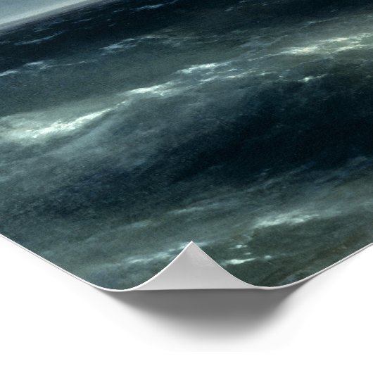 Het zwarte Zee, 1881 Poster (Hoek)