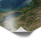 Het Zwarte Zee in Oost-Rusland Foto Afdruk (Hoek)