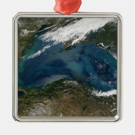 Het Zwarte Zee in Oost-Rusland Metalen Ornament (Voorkant)