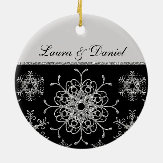 Het zwarte, Zilveren Ornament van de Herinnering (Achterkant)