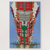 Het Zweedse stadje Eskilstuna Legpuzzel (Verticaal)