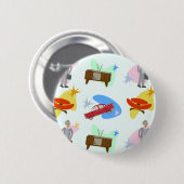 Het zwellende leven ronde button 5,7 cm (Voorkant /achterkant)