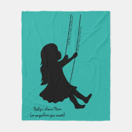 Het zwemmen aan de Wolken (M) Fleece Deken