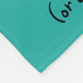 Het zwemmen aan de Wolken (M) Fleece Deken (Hoek)