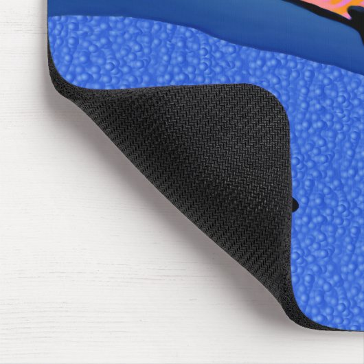 Het zwemmen met de Sterren Mousepad Muismat (Hoek)