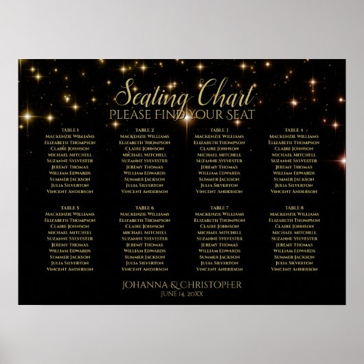 Het zwemmen Sparkles 8 de Zitkaart van de Bieden v Poster (Voorkant)