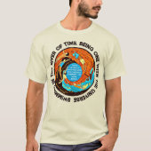 Het zwemmen van de tijdrivier de Philosophical T-shirt (Voorkant)