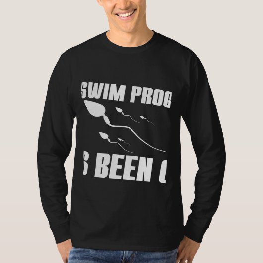 Het Zwemprogramma Is Geschrapt T-shirt (Voorkant)