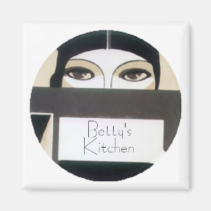 Het zwerven Gal Persoonlijke Magnet van 20s