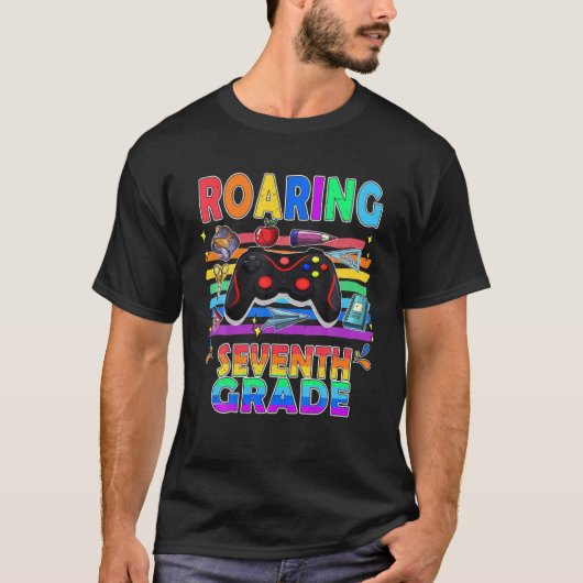 Het zwerven in het Zevende T-shirt van de Grade Vu (Voorkant)