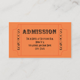 Het zwerven van 20 Speakeasy de Tickets van de Par