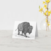 Het Zwerven van buffels de Kaart van de Nota (Gele Bloem)