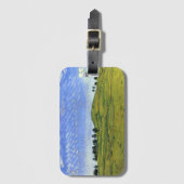 Het Zwitserse Alpenlandschap (Ferdinand Hodler) Bagagelabel (Voorkant (verticaal))