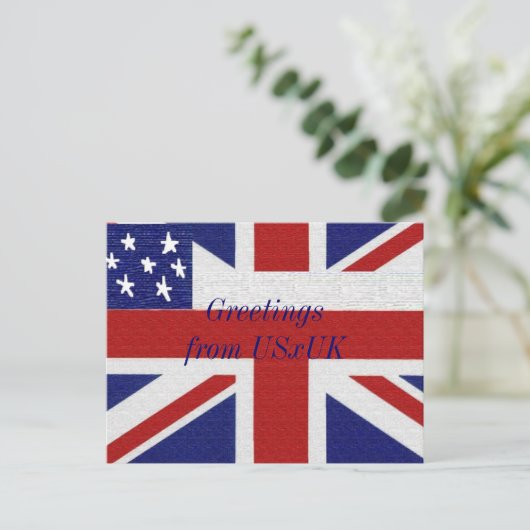 Hetalia: Groeten uit de VSxUK Briefkaart (Staand voorkant)